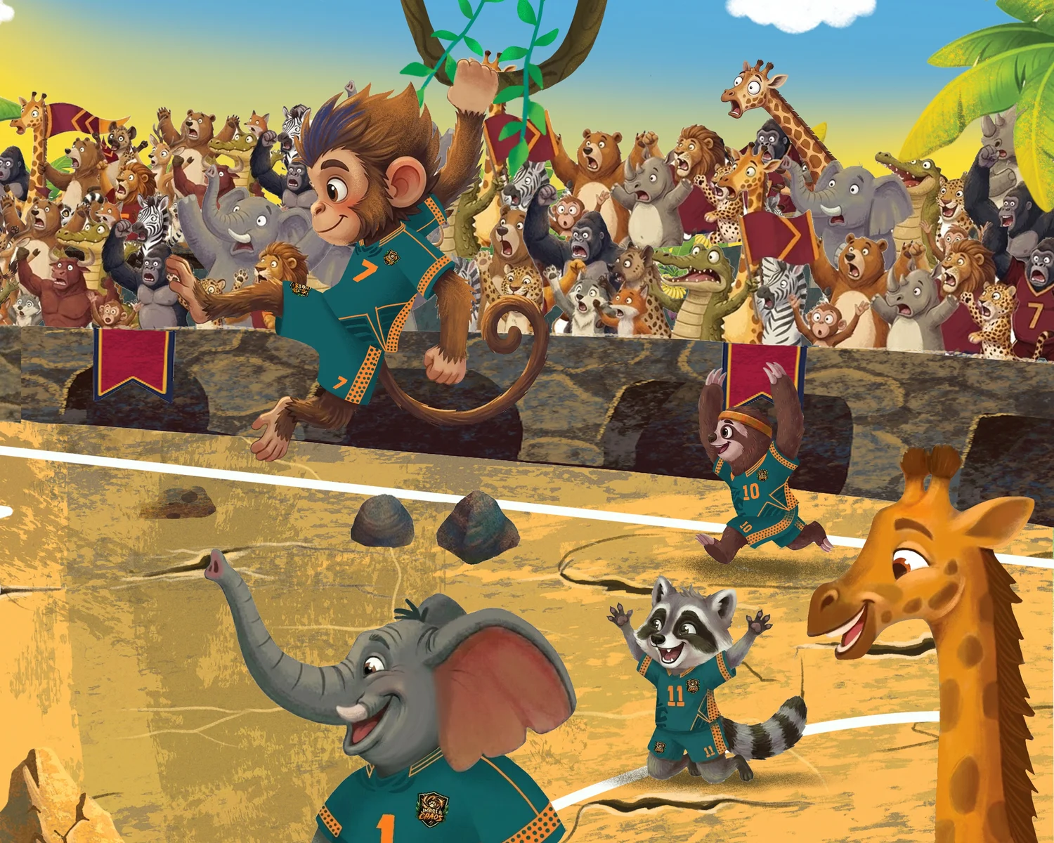 Kick-off at King's Rock Stadium